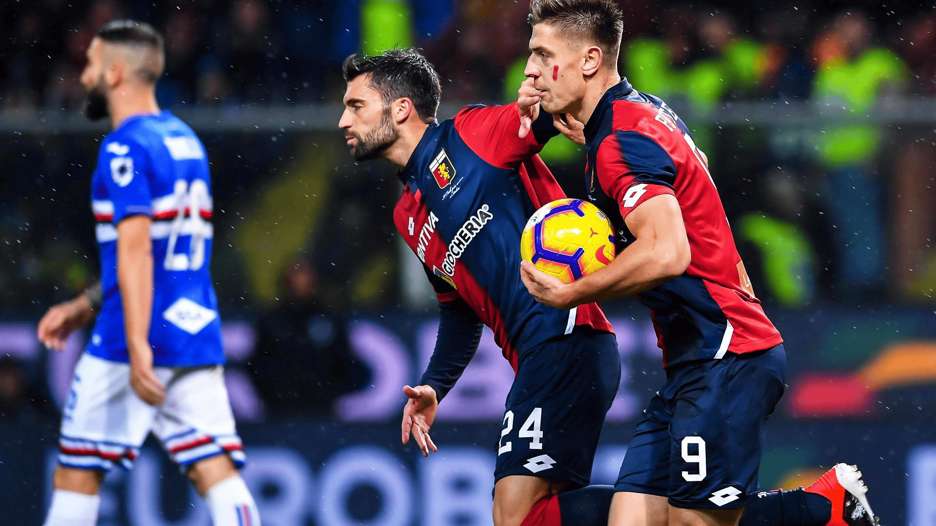 包含桑普多利亚客场大胜那不勒斯，取得三分的词条