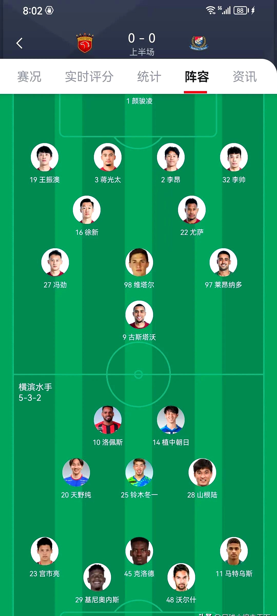 包含上港客场小胜，坚守排名领先位置的词条