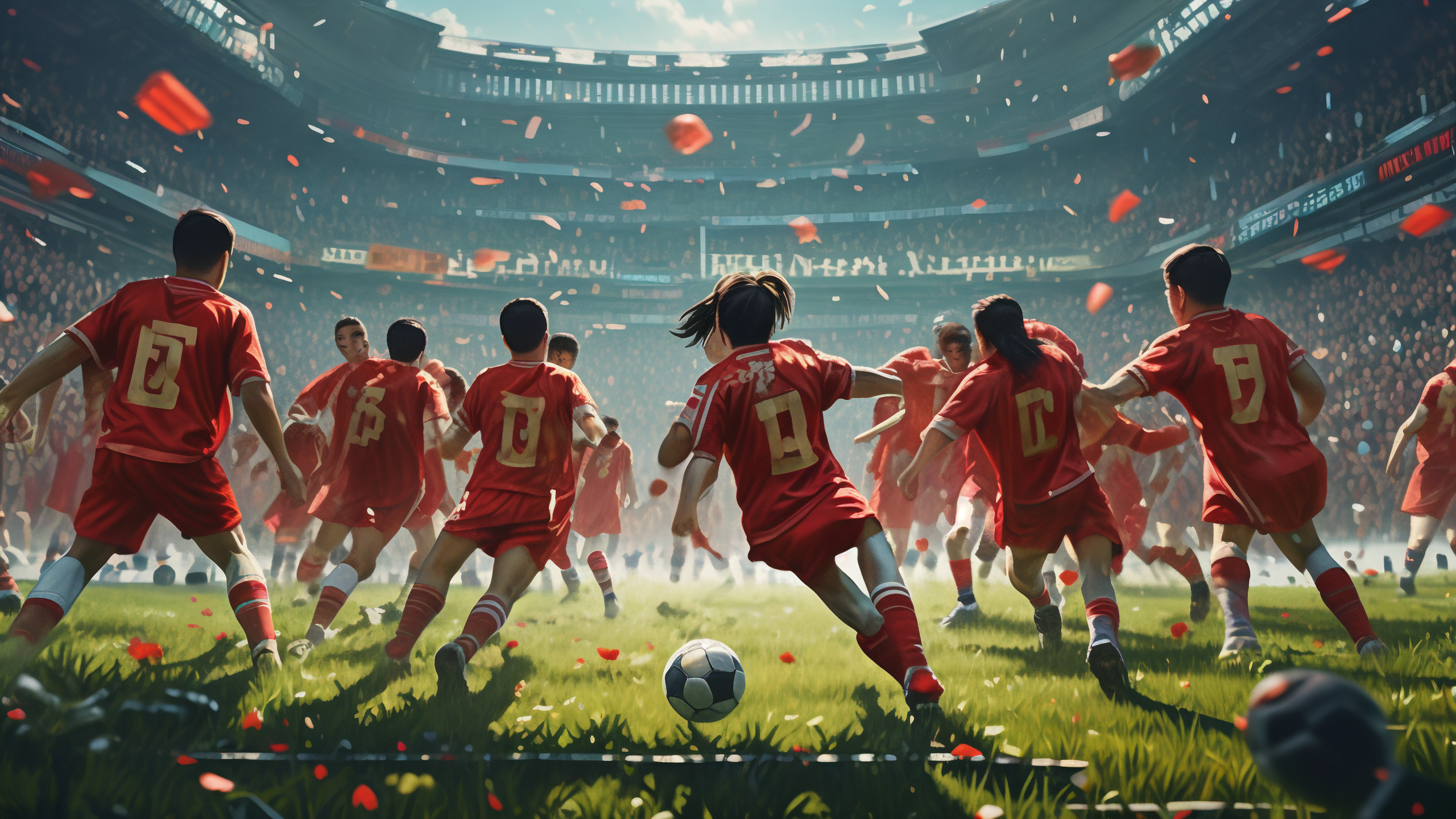 精彩绝伦，足球赛场上一幕幕不可错过