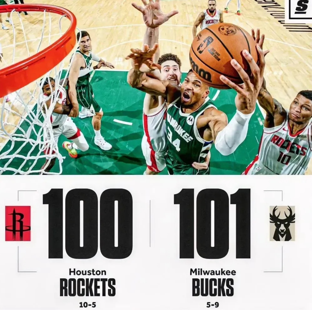 雄鹿连胜结束，不敌掘金疲弱