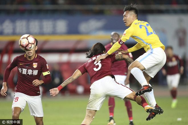 河北华夏幸福主场逼平江苏苏宁，保卫主场