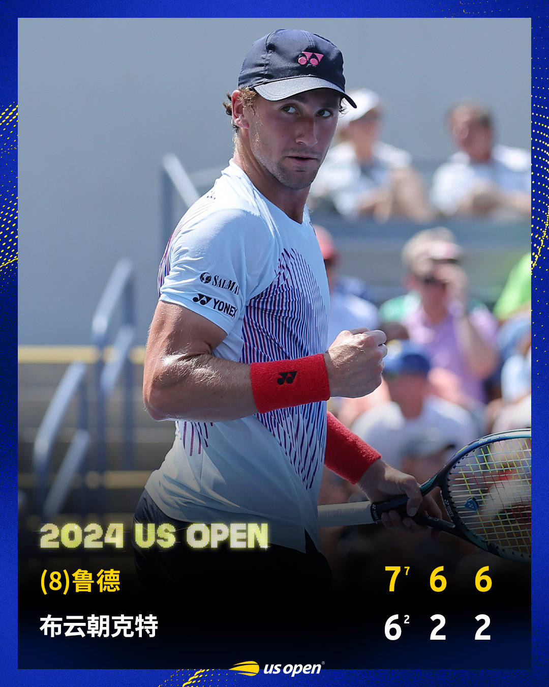 澳网绝杀美网，鲁德统治全场的简单介绍